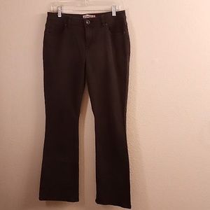 CABI Jeans curvy slim boot Size 10 Black Color B6